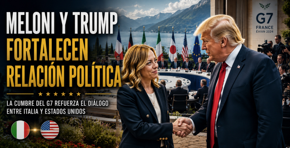 Meloni y Trump fortalecen relación política