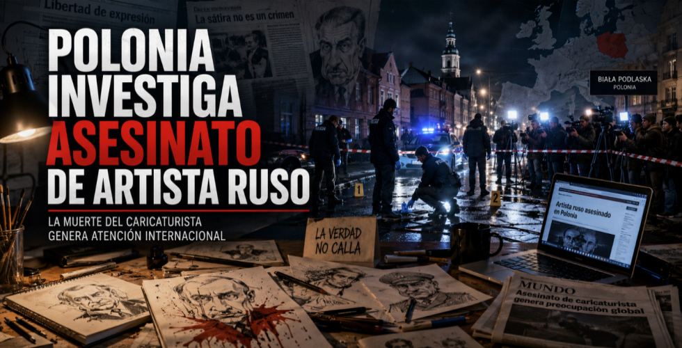 Artista ruso crítico muere en Polonia