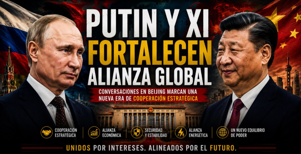 Putin y Xi fortalecen poderosa alianza global