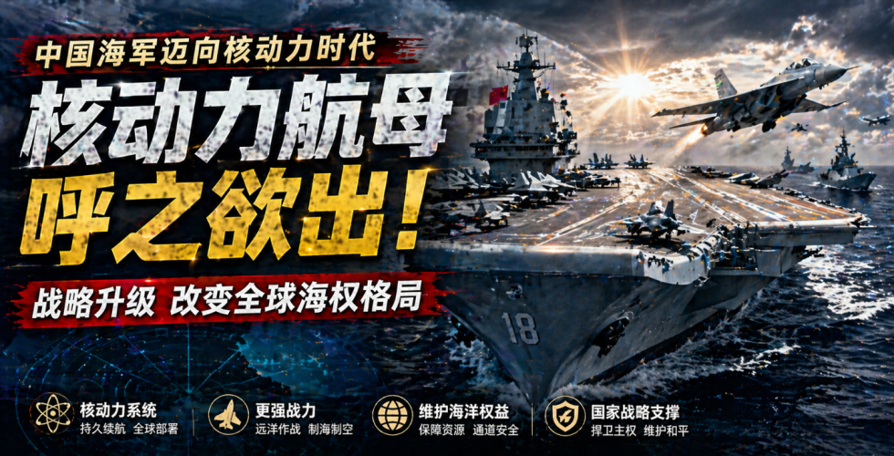 中国核动力航母呼之欲出 海上力量全面升级开启
