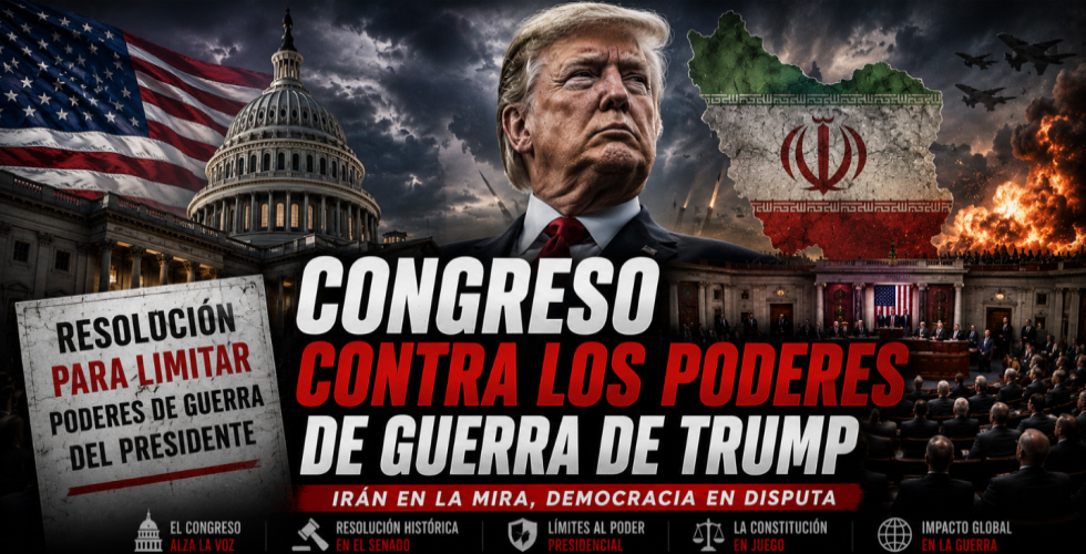 Congreso desafía poderes militares presidenciales sobre Irán