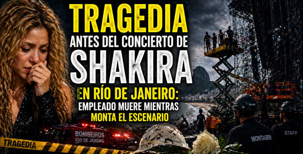 Tragedia antes del concierto de Shakira en Río de Janeiro